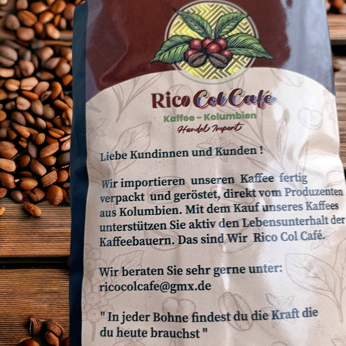 Auf dem Bild sieht man, die Kaffeefarm"Victoria" in der Sierra Nevda, Kolumbien. Diese haben im Januar 2023 besuchen dürfen.