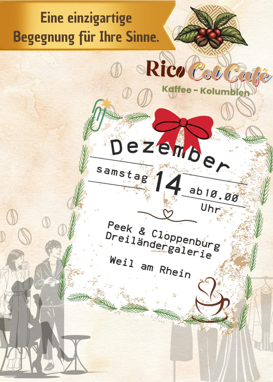Kaffeedegustation 14.12.24 Dreiländergalerie Weil am Rhein