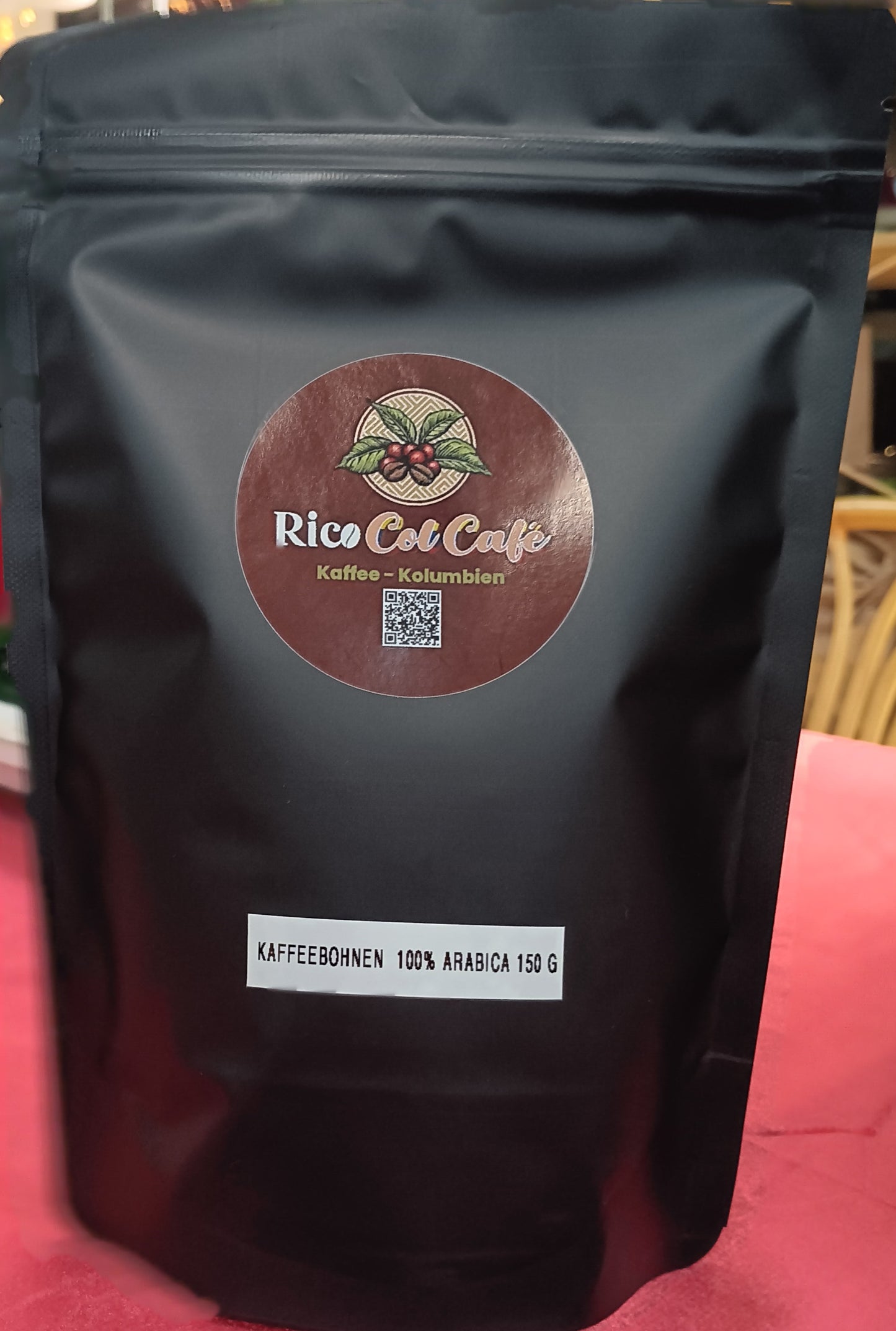 Kaffeebohnen Intenso Espresso "Quindio" 150 g