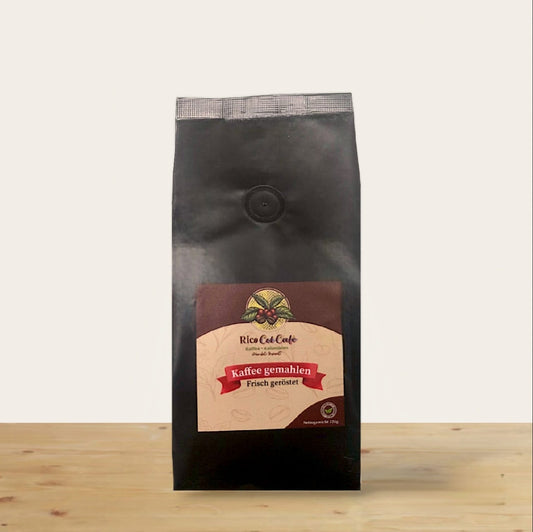 Kaffee gemahlen 125 g  Packung "Rico Col Cafe"
