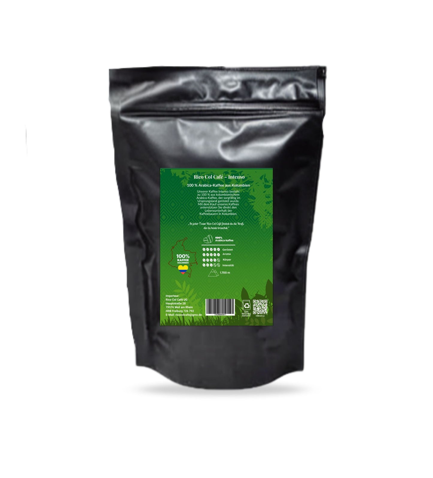 Kaffee gemahlen "Intenso" 500 g